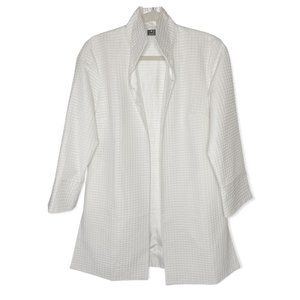 Grace Chuang New York Open Front Jacket Coat Women M